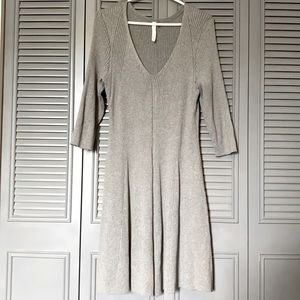 NWOT : Gray Sweater Dress - 2X